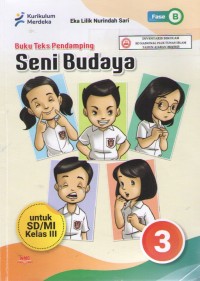 Image of Seni Budaya 3 : Buku Teks Pendamping Kurmer