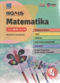 Image of Goals Matematika 4 : Kurmer