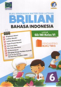 Image of Brilian Bahasa Indonesia 6 : Buku Ringkasan Materi dan Latihan