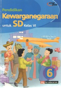 Image of Pendidikan Kewarganegaraan 6 : KTSP