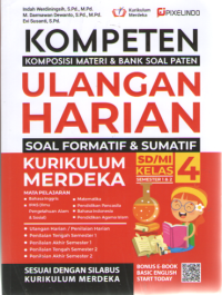 Image of Kompeten : Ulangan Harian SD Kelas 4 Kurmer