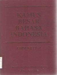 Image of Kamus Besar Bahasa Indonesia