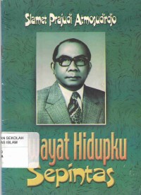 Image of Riwayat Hidupku Sepintas